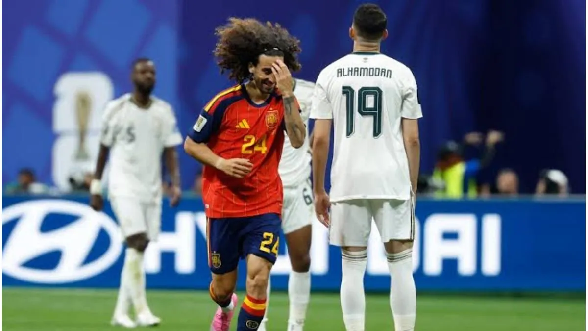 Una feróz España le ganó a Arabia Saudita por 4 a 0 - imagen de origen