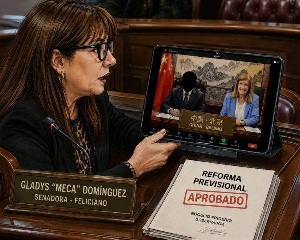 Con el voto de “Meca” Domínguez, Frigerio consiguió la señal que esperaba: el oficialismo ya tendría los votos para aprobar la reforma previsional - imagen de origen