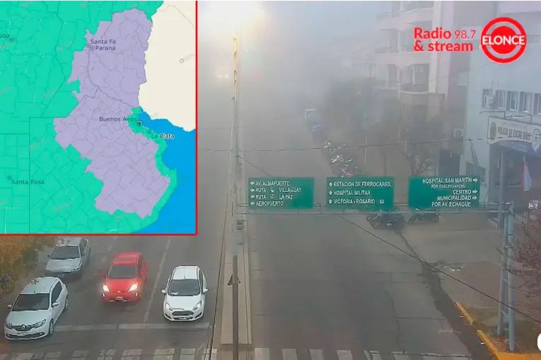 Emitieron alerta violeta por bancos de niebla en Entre Ríos: la diferencia entre niebla y neblina - imagen de origen