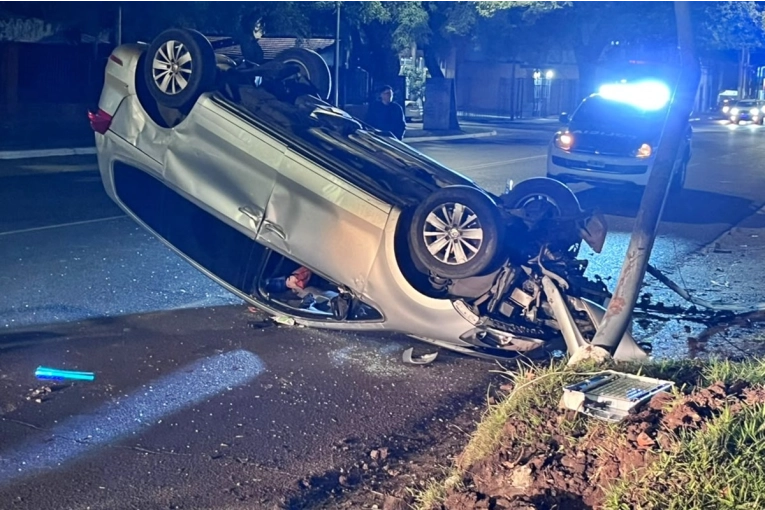 Se conoció el primer parte médico de las personas accidentadas sobre avenida Eva Perón - imagen de origen