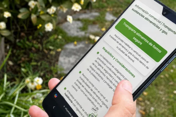 Mi Paraná suma un nuevo servicio digital para habilitar vehículos de transporte de alimentos y gas licuado - imagen de origen
