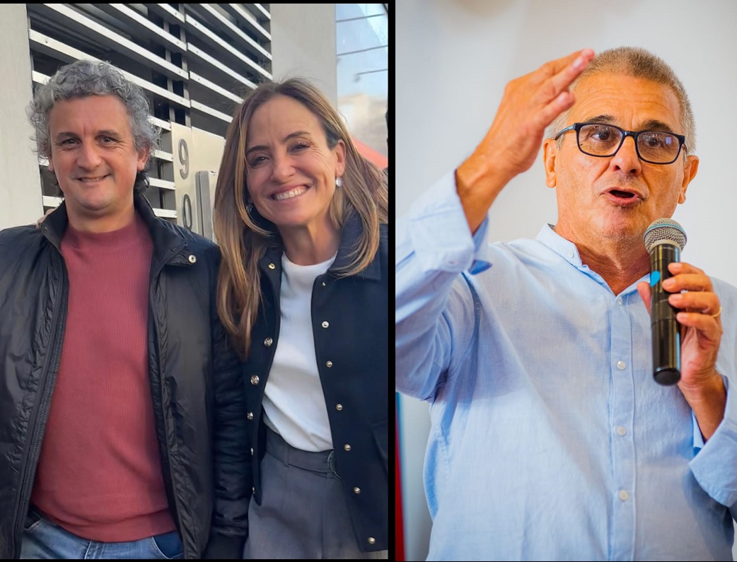 Tolosa Paz visitó a Bravo en Federación. Dal Molín pretendió marcar el territorio - imagen de origen