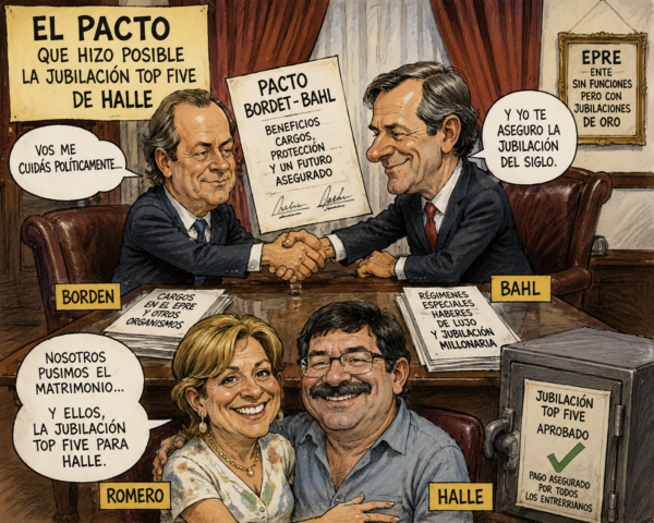 JOSE CARLOS HALLE, UNA JUBILACIÓN QUE EXPLICA POR QUÉ LA CAJA DE ENTRE RÍOS ESTÁ EN DISCUSIÓN - imagen de origen