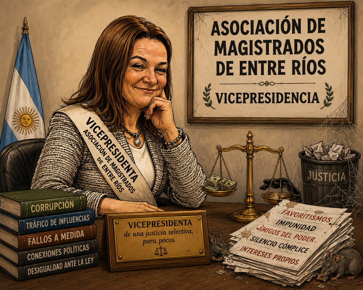 Asociación de Magistrados: Vuelve la jueza cuyo marido fue beneficiado con la prescripción por abusar de una sobrina de 6 años - imagen de origen