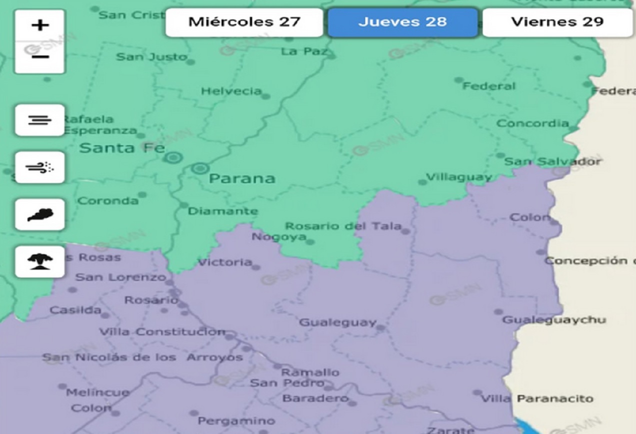 Advierten sobre la presencia de bancos de niebla en el sudeste de la provincia - imagen de origen