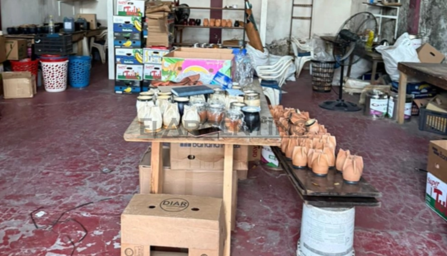 Entraron a robar a una fábrica de mates de Gualeguaychú y se llevaron todo - imagen de origen