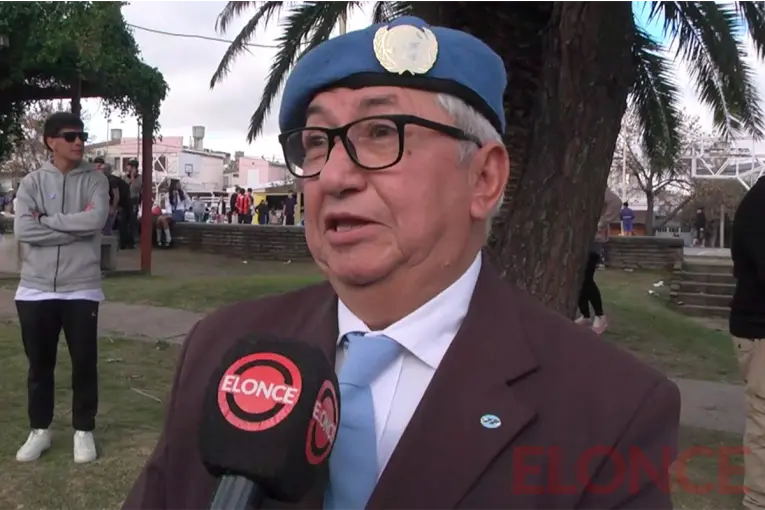 “El sentimiento del soldado es único”: veterano de Misiones de Paz instó a participar de los actos patrios - imagen de origen