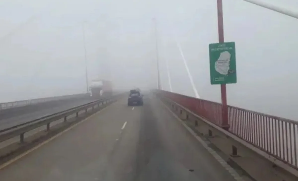 Advierten por intensa niebla en rutas de Entre Ríos y Corrientes: visibilidad reducida en varios tramos - imagen de origen