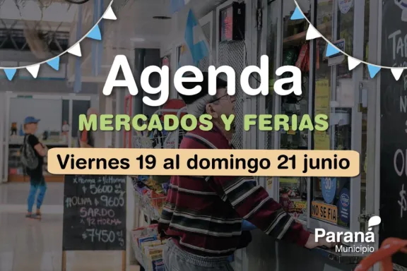 Paraná tendrá este fin de semana propuestas de ferias y mercados con motivo del Día de la Bandera - imagen de origen