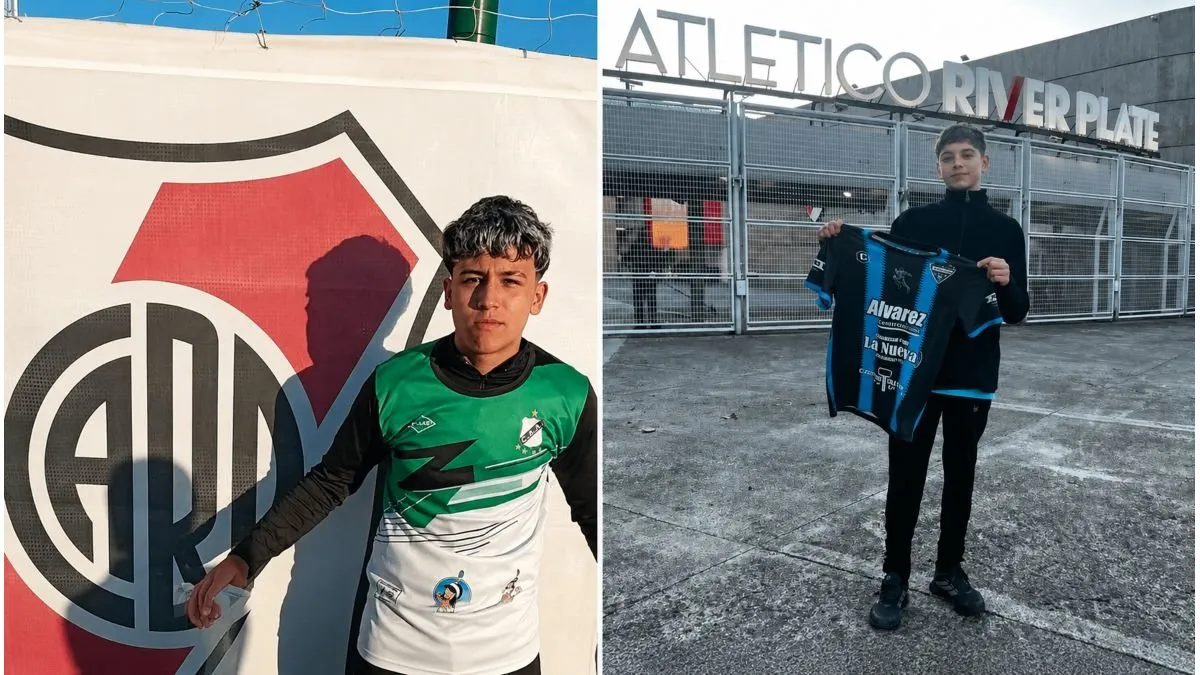 Dos jóvenes de Viale buscan cumplir el sueño de llegar a River Plate - imagen de origen