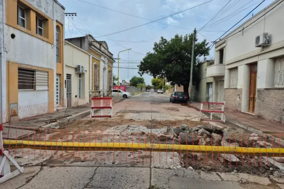 Cortes totales y parciales por trabajos de bacheo en la zona céntrica - imagen de origen