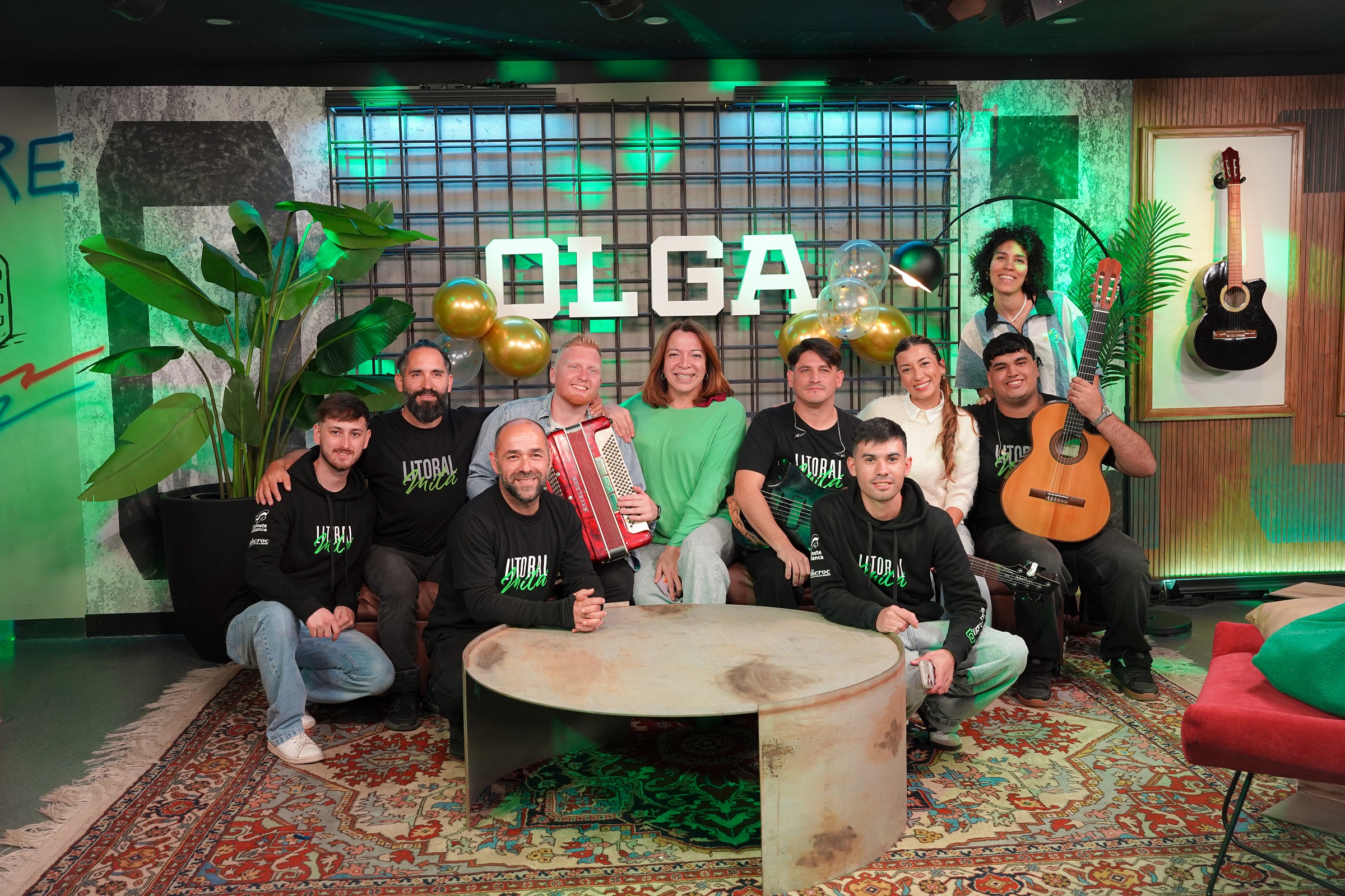 Litoral Mitá hizo bailar chamamé a Lizy Tagliani en OLGA y coronó una histórica gira en Buenos Aires - imagen de origen