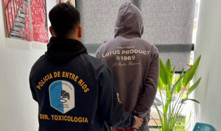 Un detenido en Federación en el marco de un procedimiento por narcomenudeo - imagen de origen