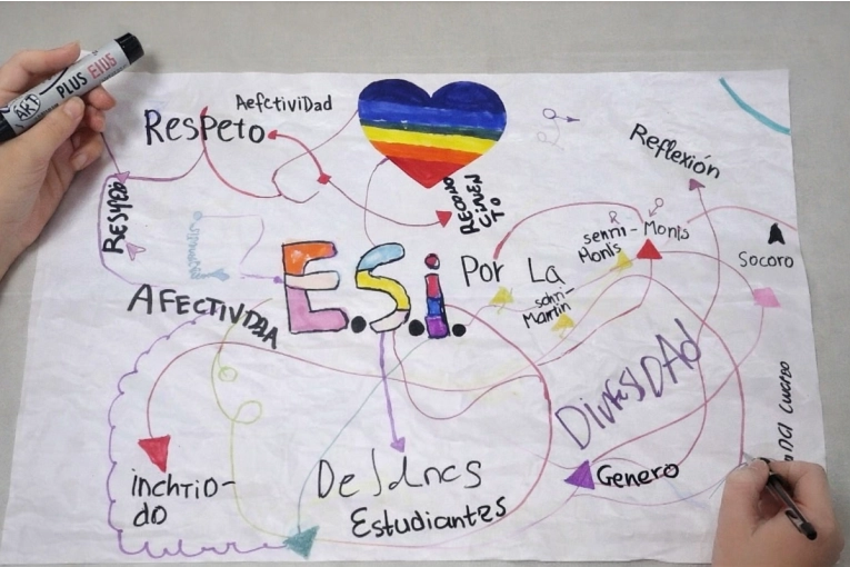 A 11 años del primer Ni Una Menos, docentes de Gualeguaychú reclamaron que "la ESI no esté en pausa" - imagen de origen