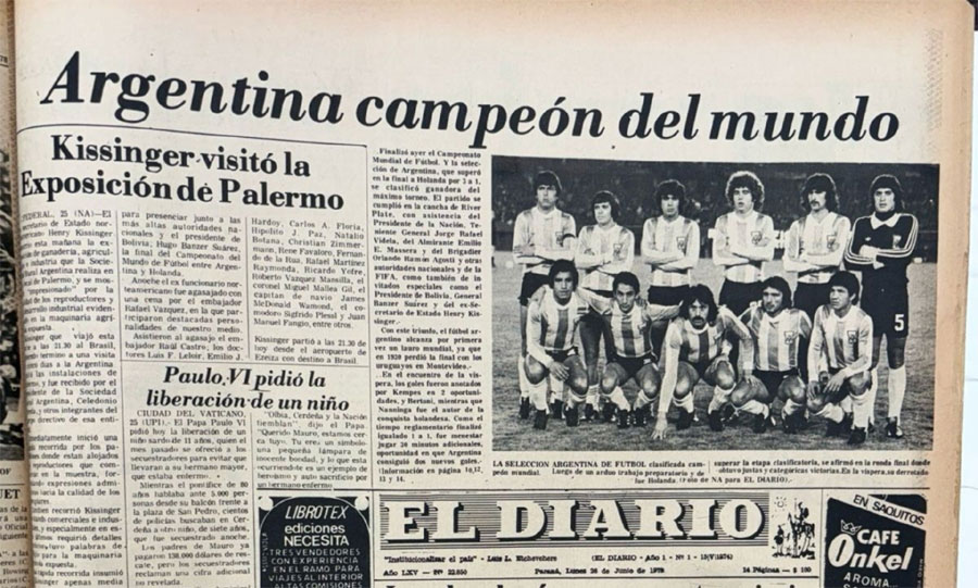 Invitan a una muestra sobre la historia de Argentina en los mundiales de fútbol - imagen de origen