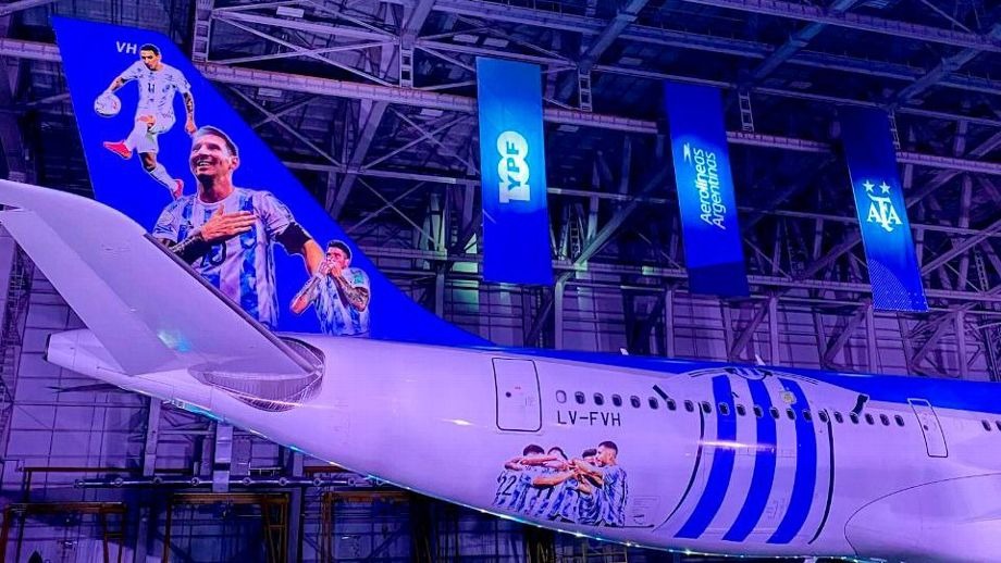 Aerolíneas Argentinas presentó “El Avión Más Argentino del Mundo” - imagen de origen