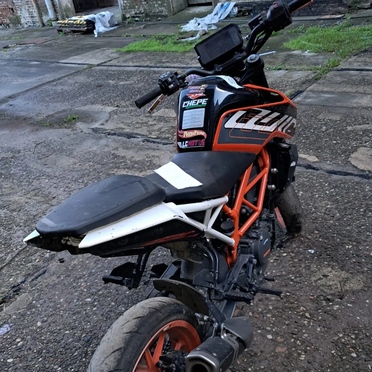 Secuestraron una moto con la numeración adulterada en la Planta Verificadora - imagen de origen