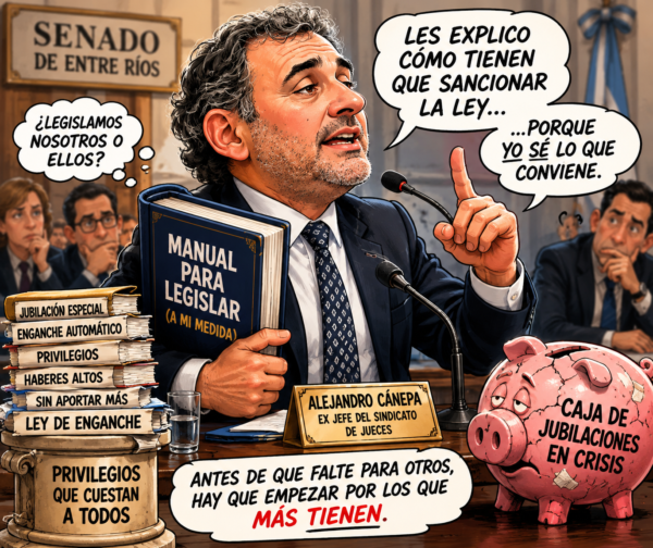 Cánepa, la Caja y los privilegios que nadie quiere discutir: ¿que puntos no quieren los jueces de la ley? - imagen de origen