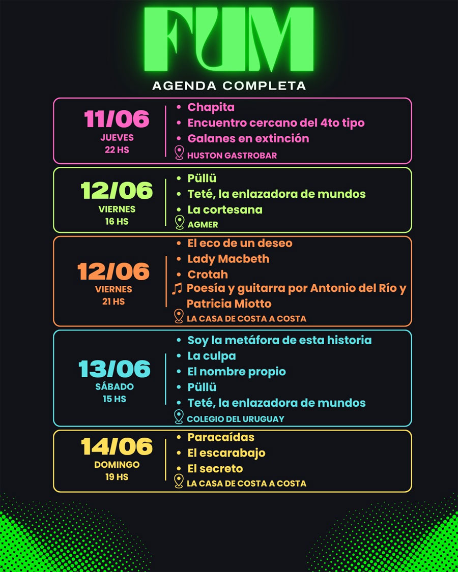 Llega el FUM: Primer Festival Uruguayense de Microteatro - imagen de origen