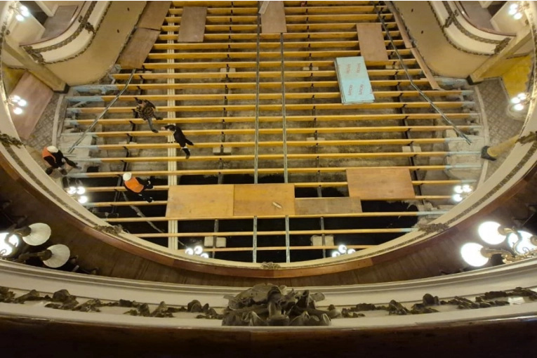 Entra en etapa final la obra del Teatro Gualeguaychú - imagen de origen