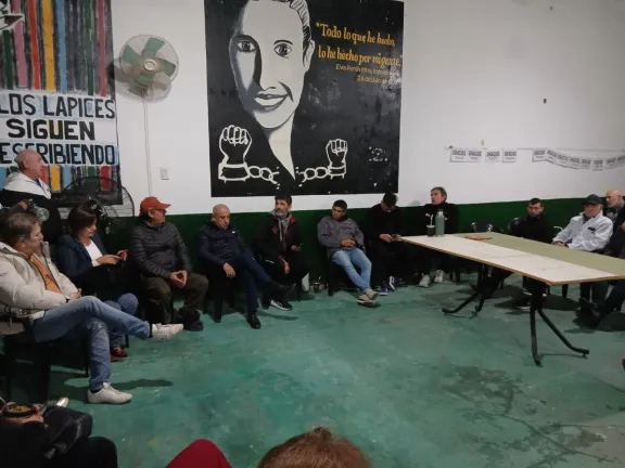 Congreso del PJ: Desde La Paz respaldaron a Rossi y rechazarán por unanimidad cualquier intento de expulsión - imagen de origen