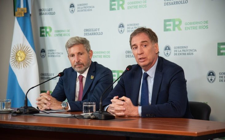 Rogelio Frigerio celebró la designación de Diego Santilli en la Jefatura de Gabinete - imagen de origen