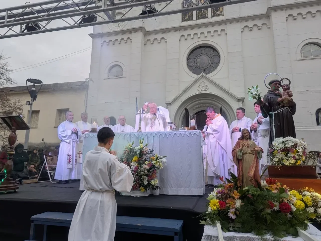 Concordia celebró a su patrono, San Antonio de Padua - imagen de origen