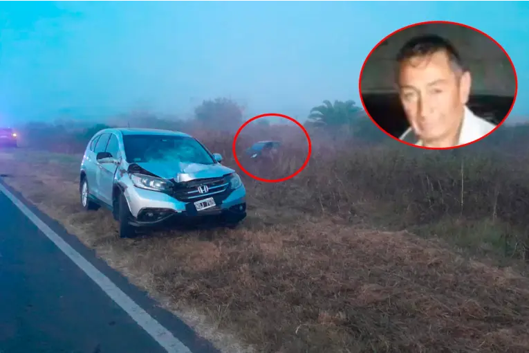 Era trabajador de un hospital entrerriano el hombre que murió atropellado en la ruta provincial 32 - imagen de origen