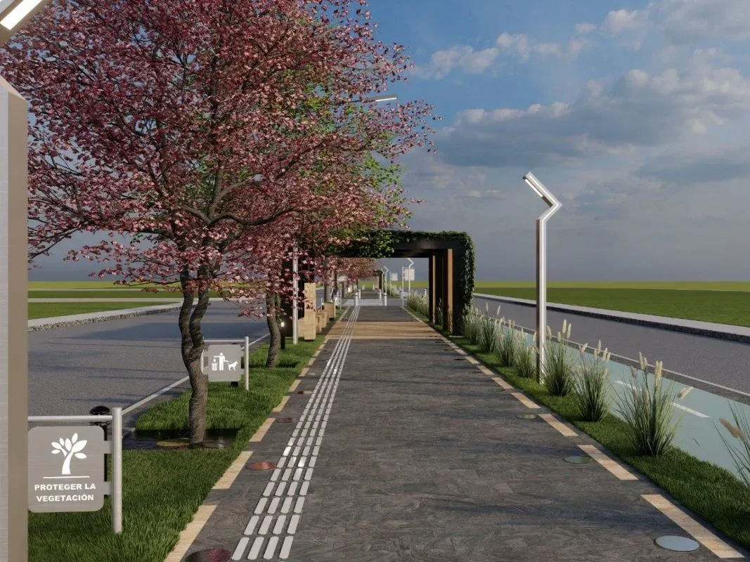 Anunciaron la reconstrucción y modernización de las plazoletas de Avenida Parque - imagen de origen