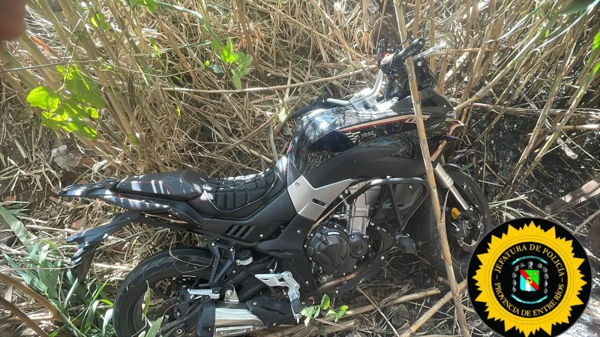 Recuperaron una moto que fue robada durante la madrugada - imagen de origen