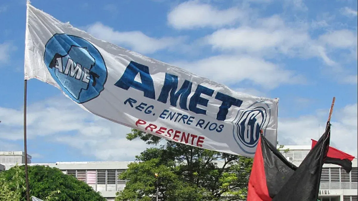 AMET se suma al paro de AGMER y profundiza el conflicto docente - imagen de origen