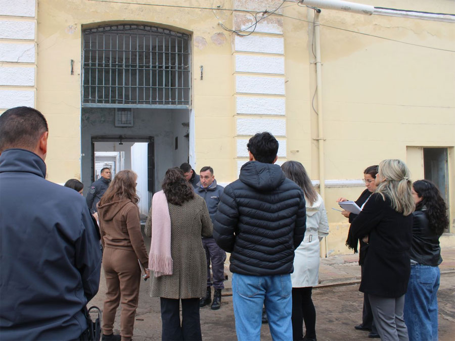 Operadores judiciales recorrieron la Unidad Penal N° 1 - imagen de origen