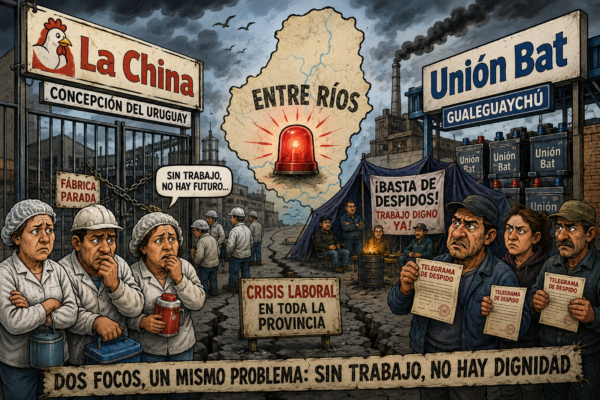 Crisis laboral en Entre Ríos: Concepción del Uruguay y Gualeguaychú encienden la alarma industrial - imagen de origen