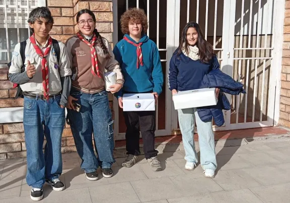 Exitosa colecta solidaria: Scouts San Juan Bautista reunieron cerca de 4 millones de pesos para el Hogar de Ancianos - imagen de origen