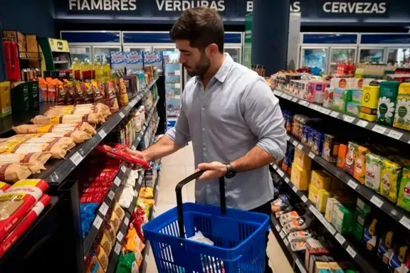 Según el INDEC, el consumo en supermercados entrerrianos cayó un 7,1% en abril - imagen de origen
