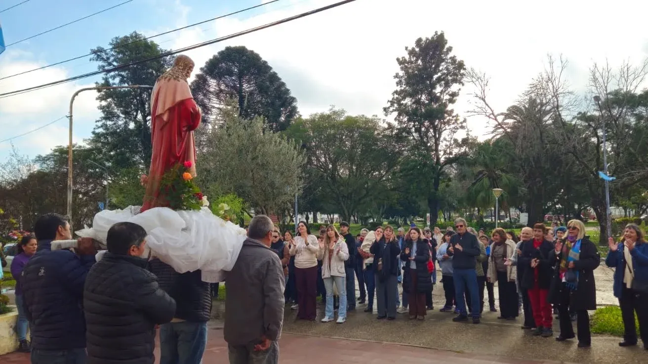San Jaime celebró su fiesta patronal en honor al Sagrado Corazón de Jesús - imagen de origen
