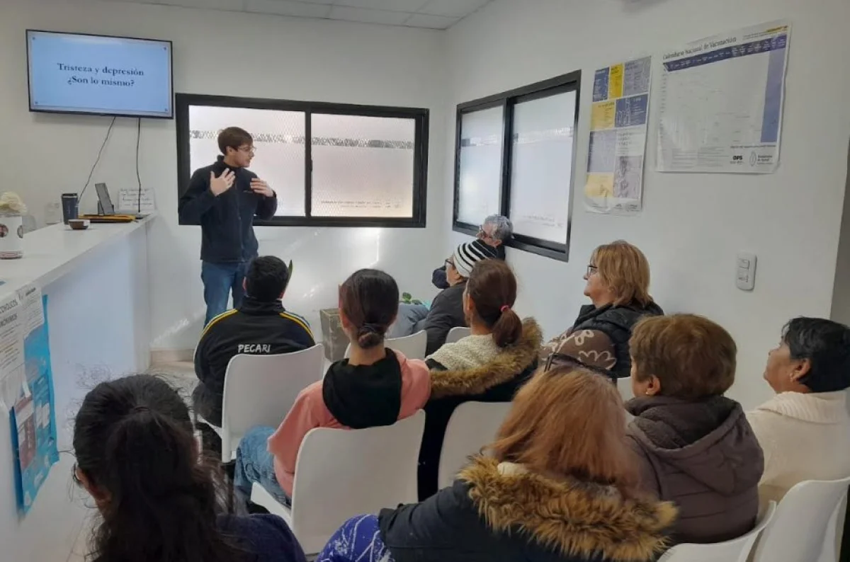 Salud Mental en los barrios: realizaron un taller sobre tristeza y depresión en barrio Sarmiento - imagen de origen